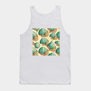 Regal vintage seashells Tank Top